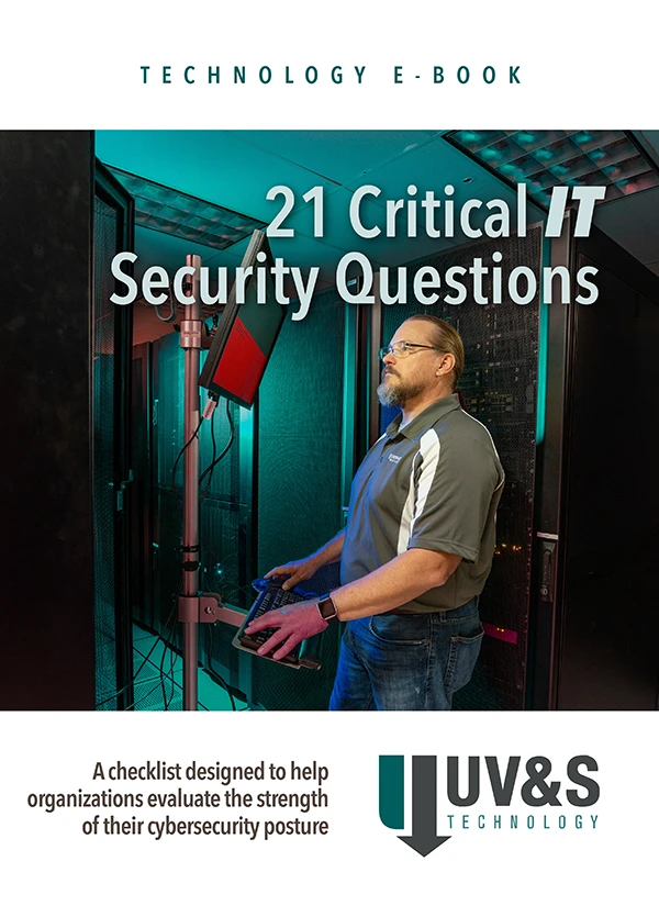 Free Guide - 21 Critical IT Security Questions