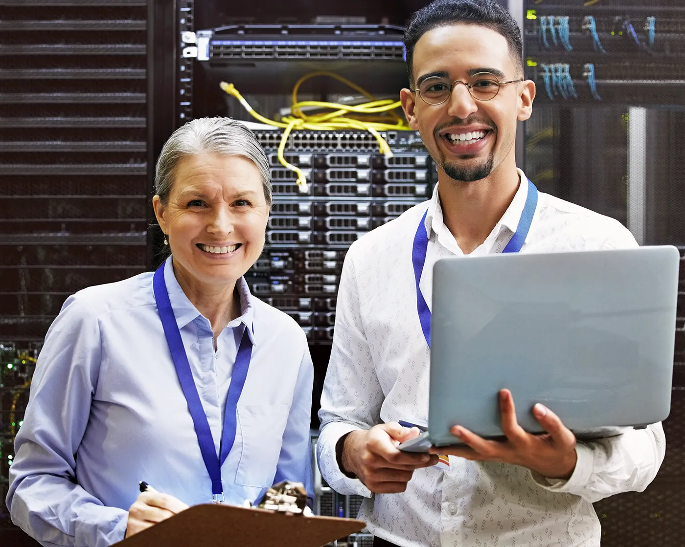 UV&S Technology Services technicians who make technology work